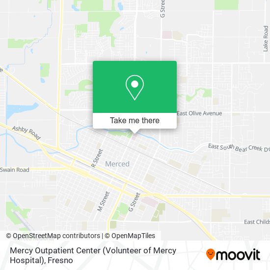 Mercy Outpatient Center (Volunteer of Mercy Hospital) map