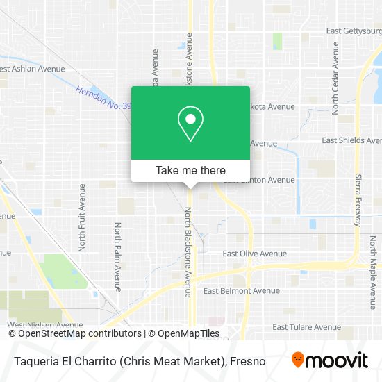 Taqueria El Charrito (Chris Meat Market) map