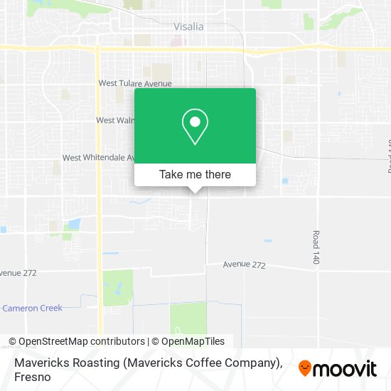 Mapa de Mavericks Roasting (Mavericks Coffee Company)