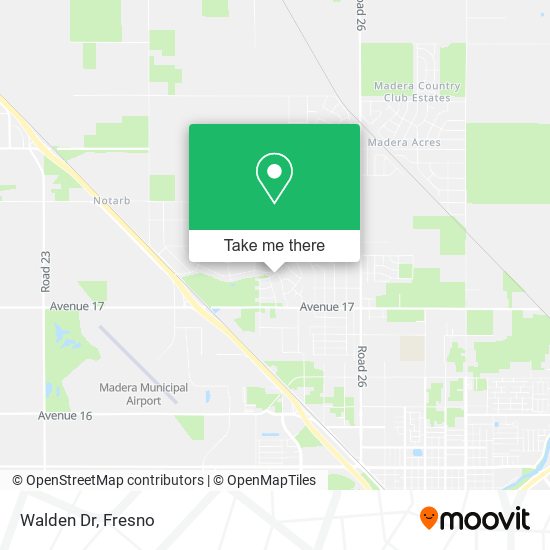 Walden Dr map