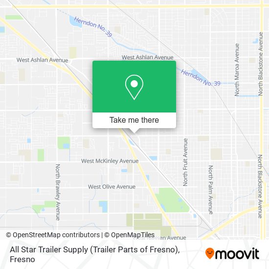All Star Trailer Supply (Trailer Parts of Fresno) map