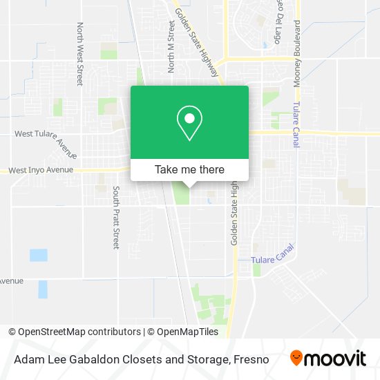 Adam Lee Gabaldon Closets and Storage map