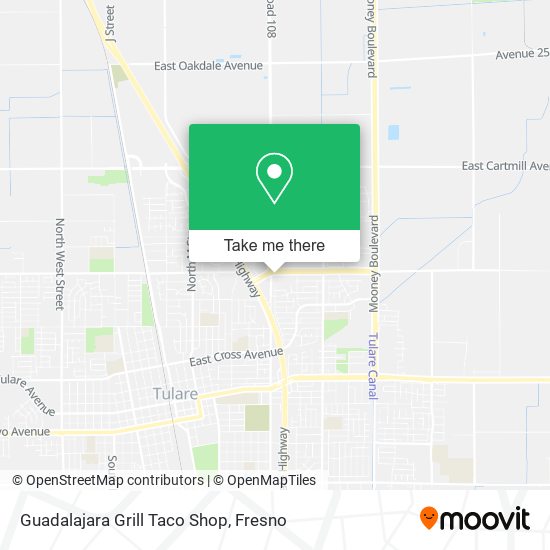 Guadalajara Grill Taco Shop map