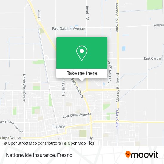 Nationwide Insurance map