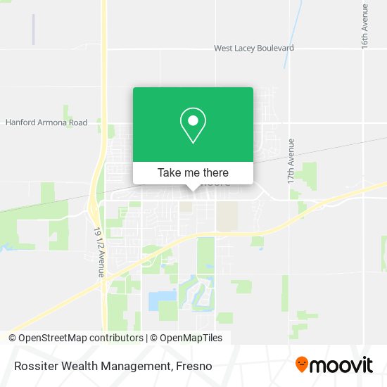 Rossiter Wealth Management map