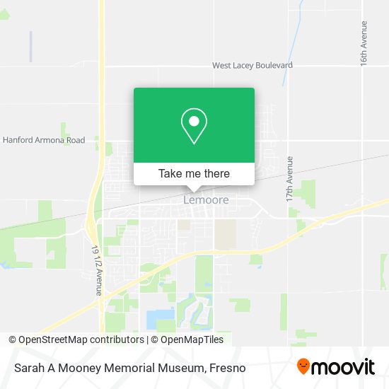 Sarah A Mooney Memorial Museum map