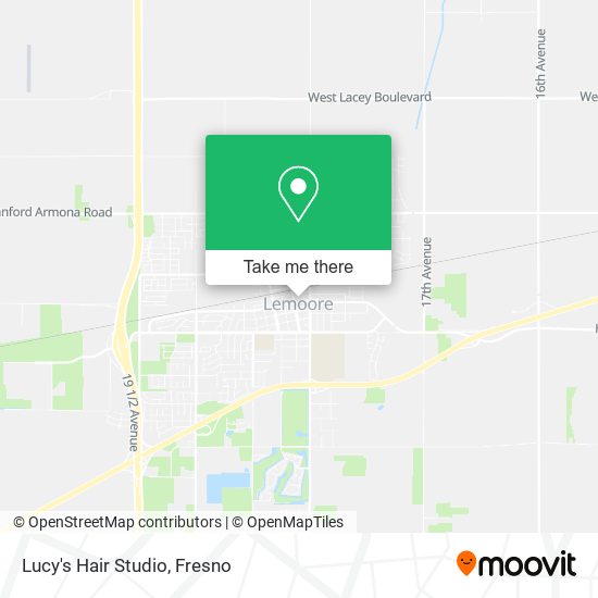 Lucy's Hair Studio map