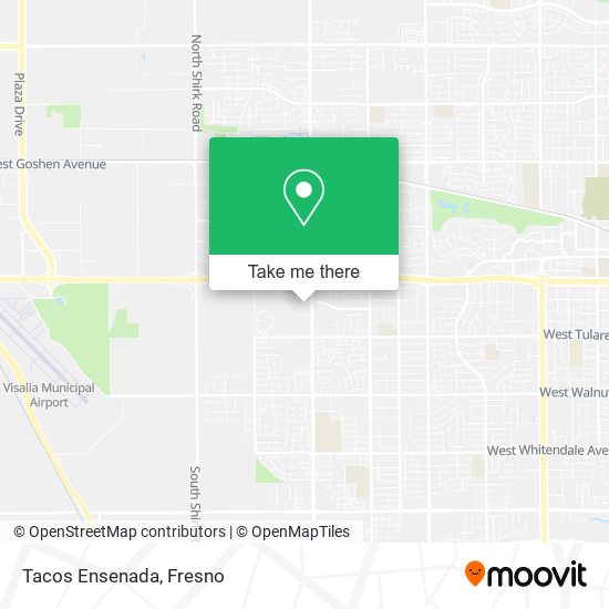 Tacos Ensenada map