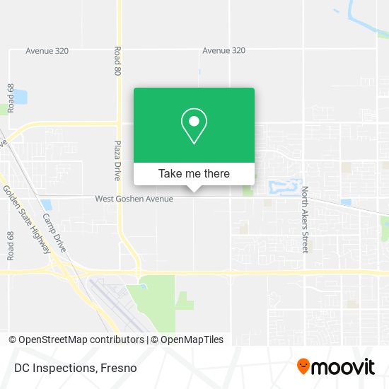 DC Inspections map