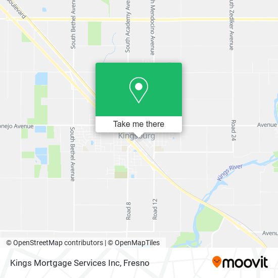 Mapa de Kings Mortgage Services Inc