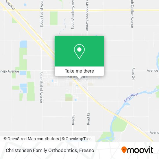 Christensen Family Orthodontics map