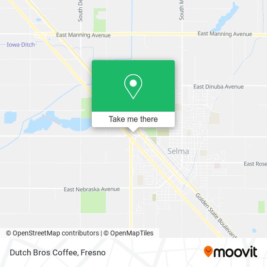 Dutch Bros Coffee map