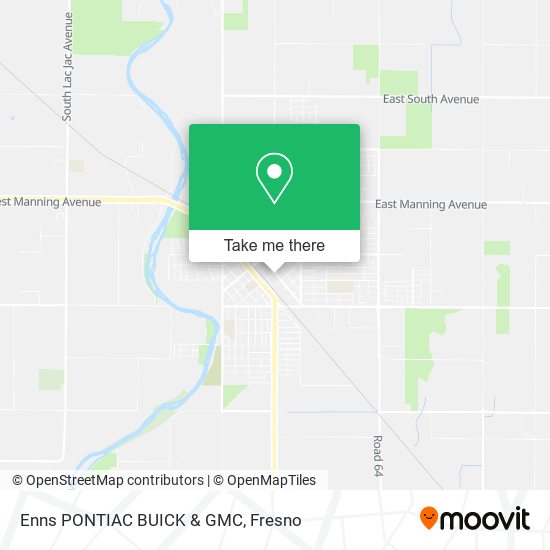 Enns PONTIAC BUICK & GMC map