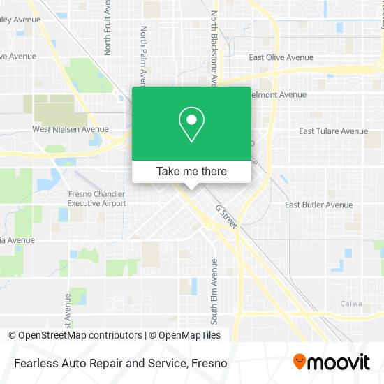 Fearless Auto Repair and Service map