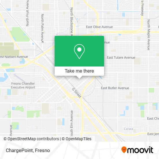 ChargePoint map