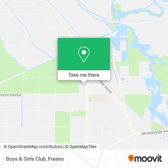 Boys & Girls Club map