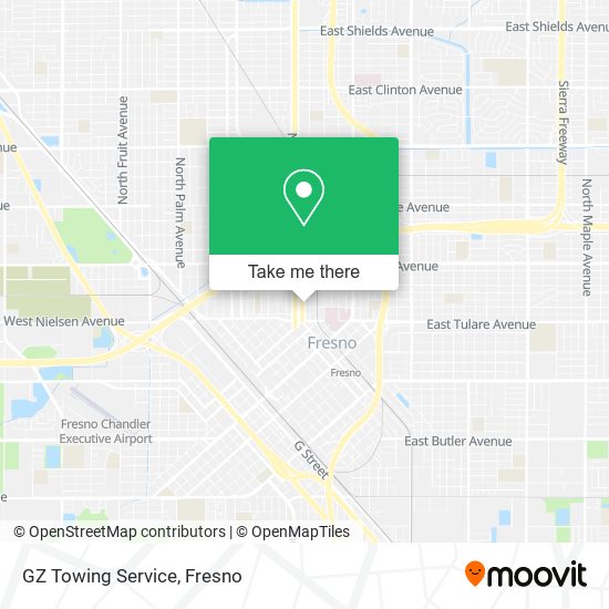 Mapa de GZ Towing Service