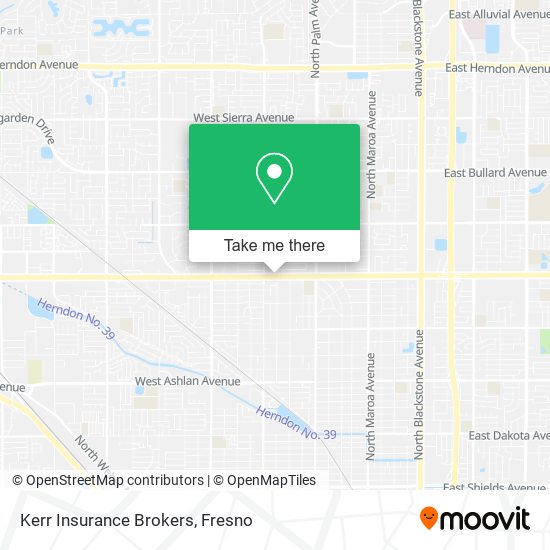 Kerr Insurance Brokers map