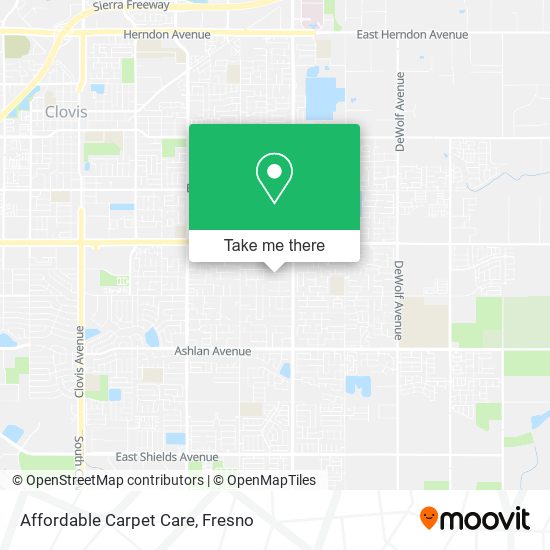 Affordable Carpet Care map