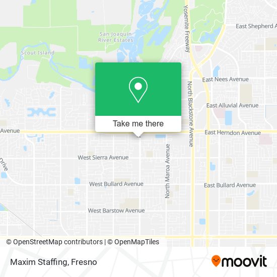 Maxim Staffing map