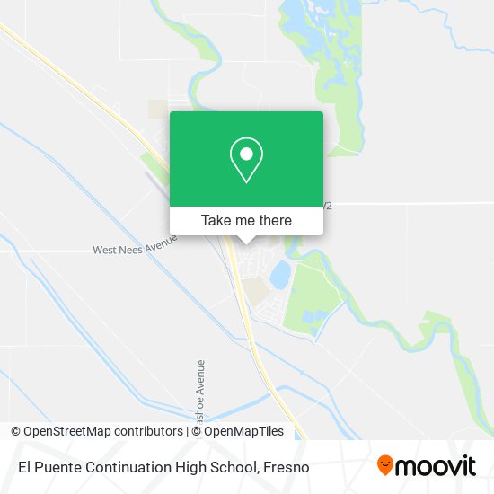 Mapa de El Puente Continuation High School