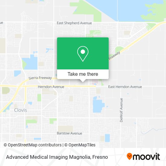 Advanced Medical Imaging Magnolia map