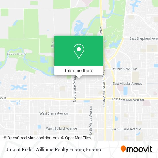 Mapa de Jma at Keller Williams Realty Fresno