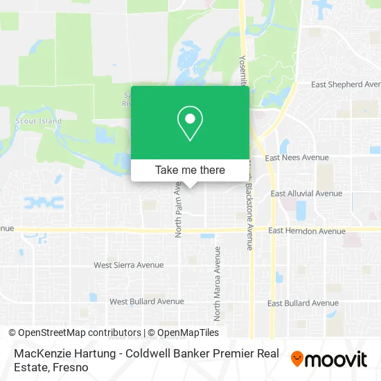 MacKenzie Hartung - Coldwell Banker Premier Real Estate map