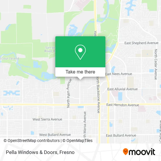 Pella Windows & Doors map