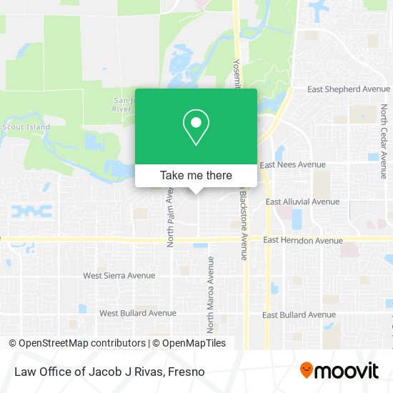 Law Office of Jacob J Rivas map