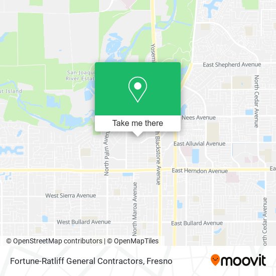 Fortune-Ratliff General Contractors map