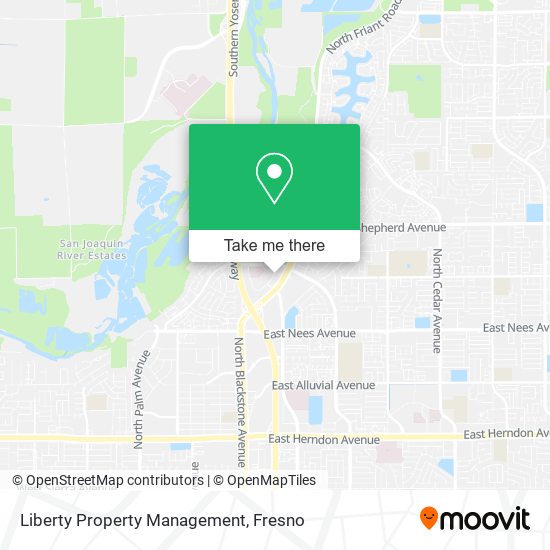 Liberty Property Management map