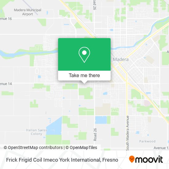 Mapa de Frick Frigid Coil Imeco York International