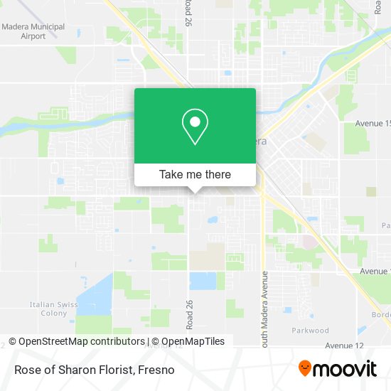 Rose of Sharon Florist map