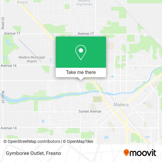 Gymboree Outlet map