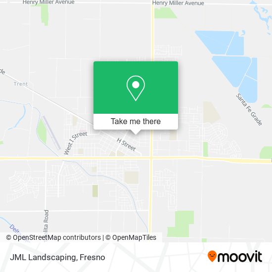 JML Landscaping map