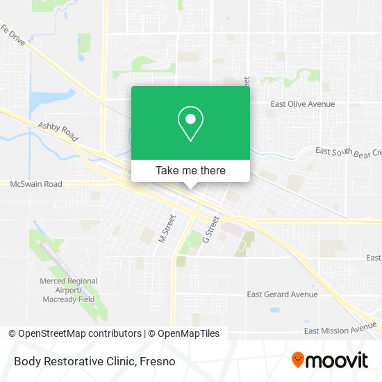 Mapa de Body Restorative Clinic