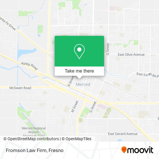 Fromson Law Firm map