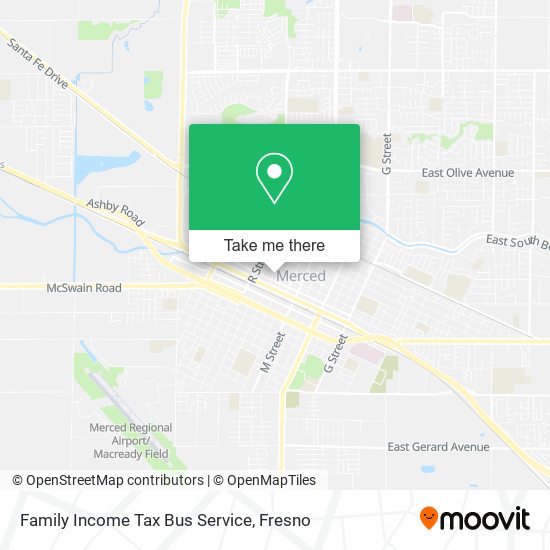 Mapa de Family Income Tax Bus Service