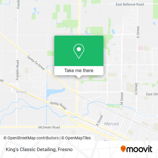 King's Classic Detailing map