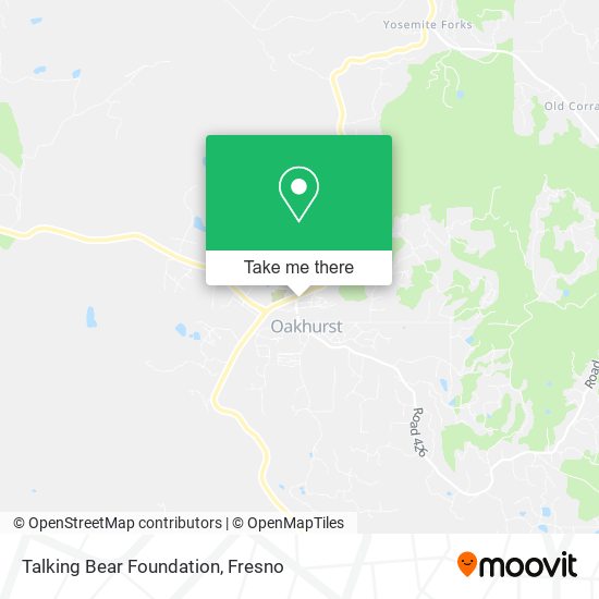 Mapa de Talking Bear Foundation