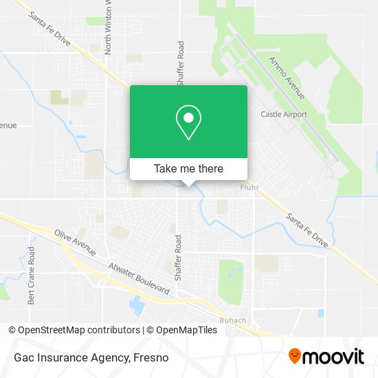 Gac Insurance Agency map