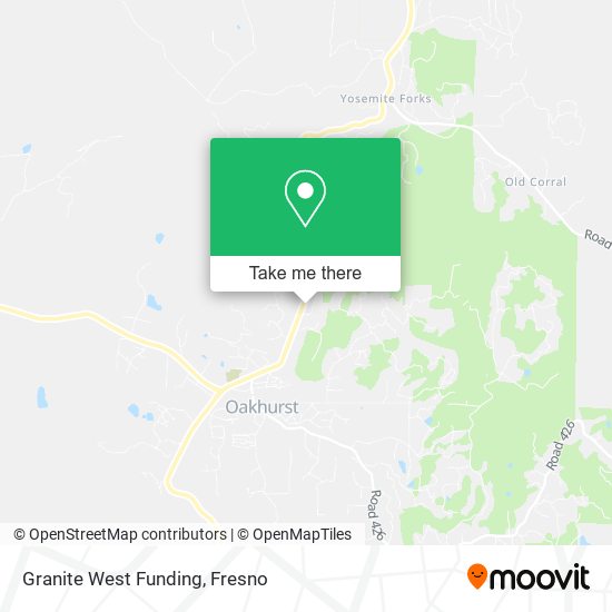 Mapa de Granite West Funding