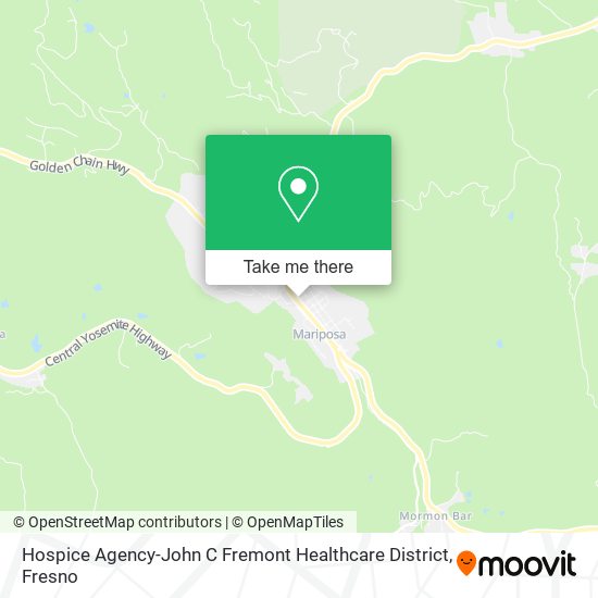 Mapa de Hospice Agency-John C Fremont Healthcare District