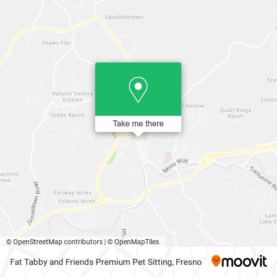 Mapa de Fat Tabby and Friends Premium Pet Sitting