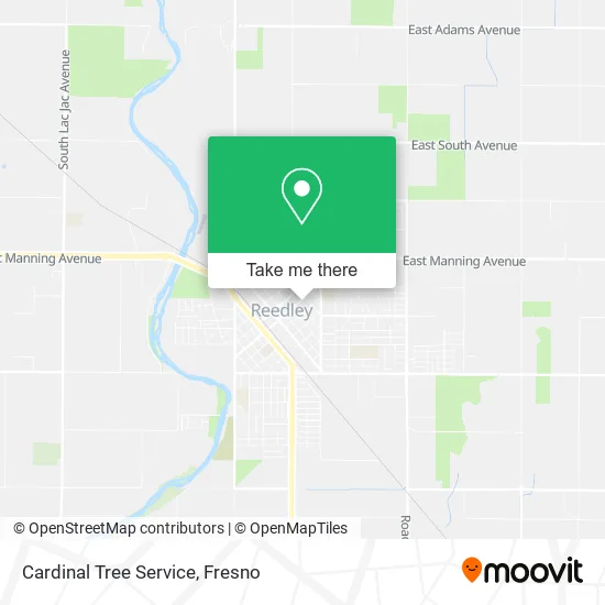 Cardinal Tree Service map