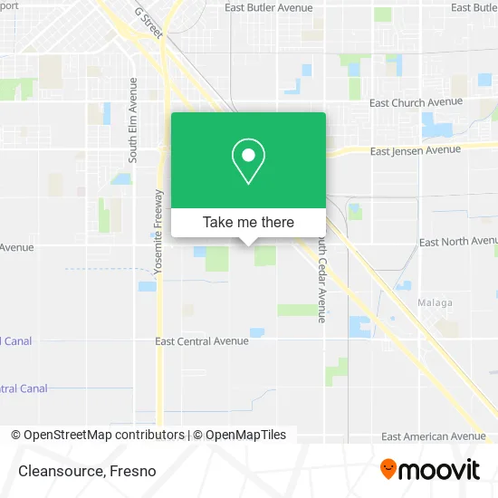 Cleansource map