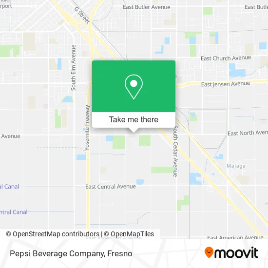 Mapa de Pepsi Beverage Company