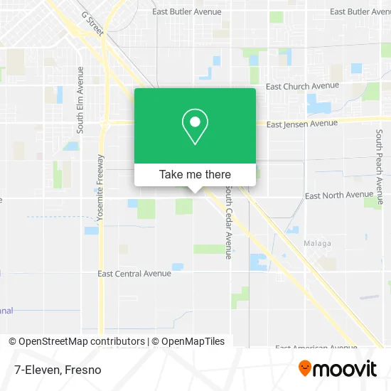 Mapa de 7-Eleven