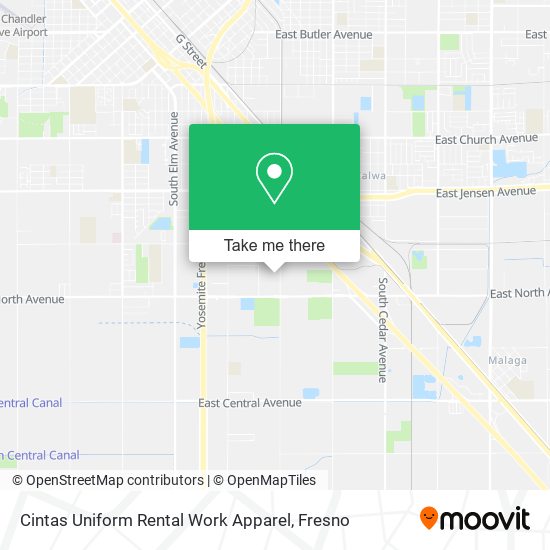 Cintas Uniform Rental Work Apparel map